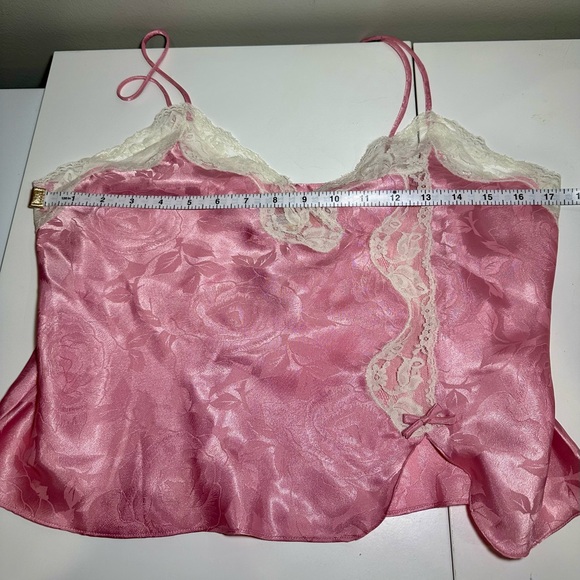 Vtg 90s Amelia's Satin Two Piece Set Tank Top/ Panties Sz Large NEW w Orig Tag - Picture 6 of 8